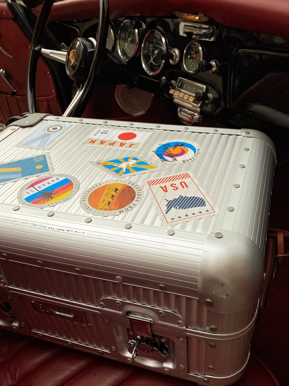 STICKERS】FPM Milanoオリジナルステッカー ポップ9枚セット(Travel