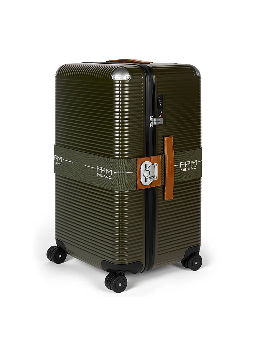 BANK ZIP DELUXE TRUNK ON WHEELS M】チェックイントランク(Check-in L