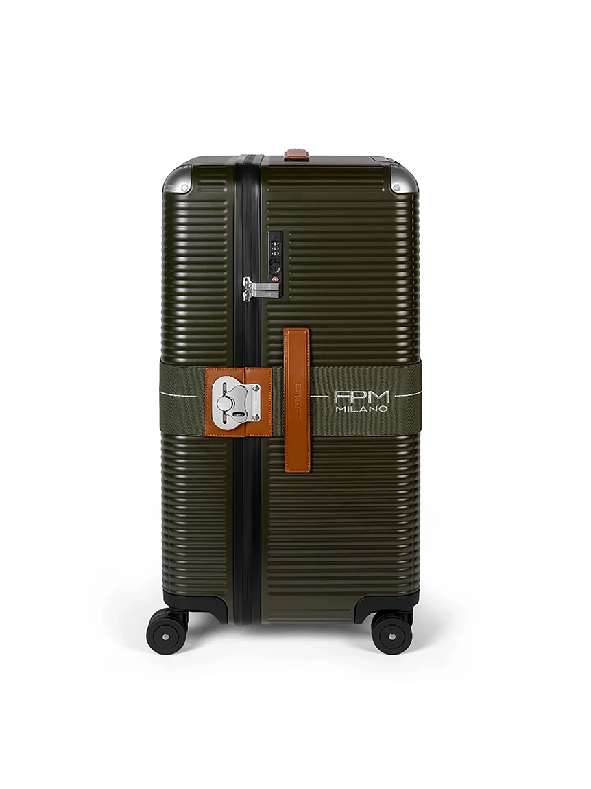 BANK ZIP DELUXE TRUNK ON WHEELS M】チェックイントランク(Check-in L