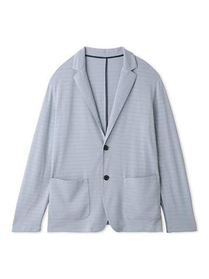 AOURE(アウール)ナイロンストレッチジャケット　S グレー ハイサマー ナイロンストレッチ SETUP JACKET(ジャケット