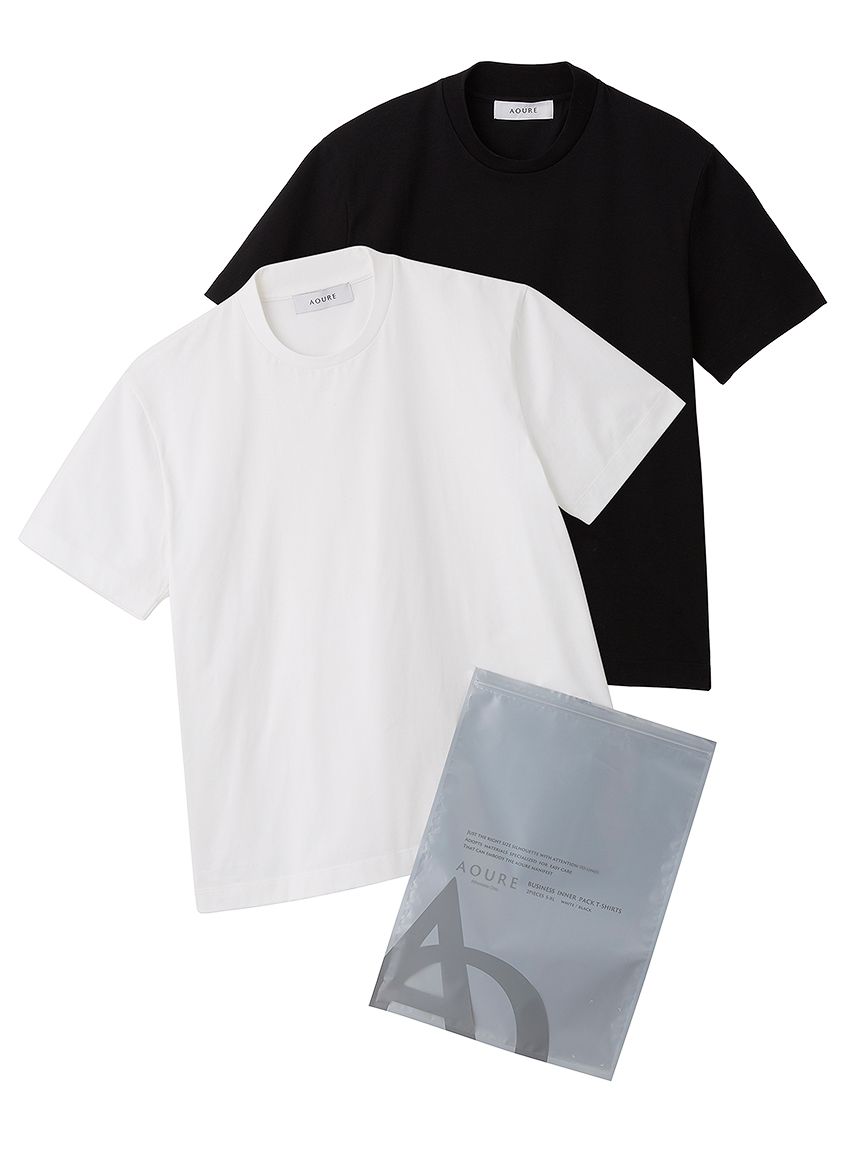 BUSINESSパックTシャツ (2枚組)(カットソー＆Tシャツ)｜トップス