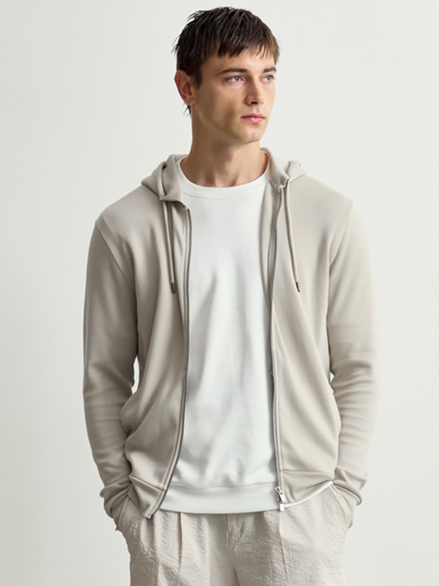 ヴァクトー　フライトジャージカットソー　ミルク ヴァクトー フライトジャージカットソー ミルク ヴァクトー フライト