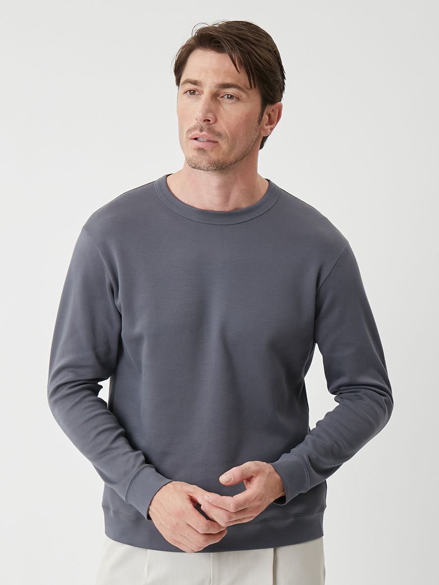 The First Class】【JAPAN NJ】 ミルフィーユコットン LS クルーネック