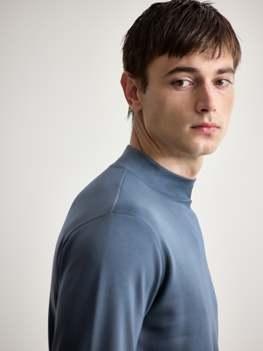 The First Class】【JAPAN NJ】 ミルフィーユコットン LS ハイネック