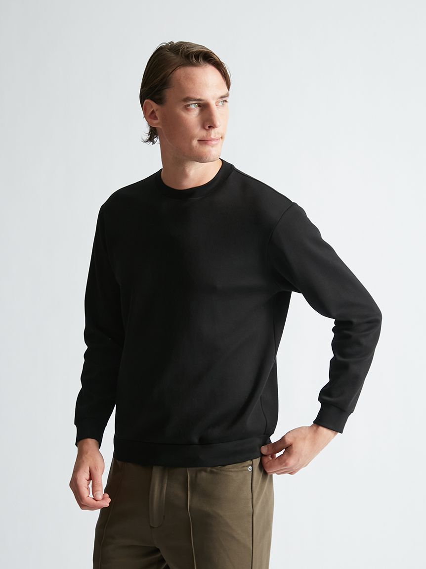 AOURE ミルフィーユコットン LS クルーネック The First Class】JNJ ミルフィーユコットン LS(カットソー＆Tシャツ
