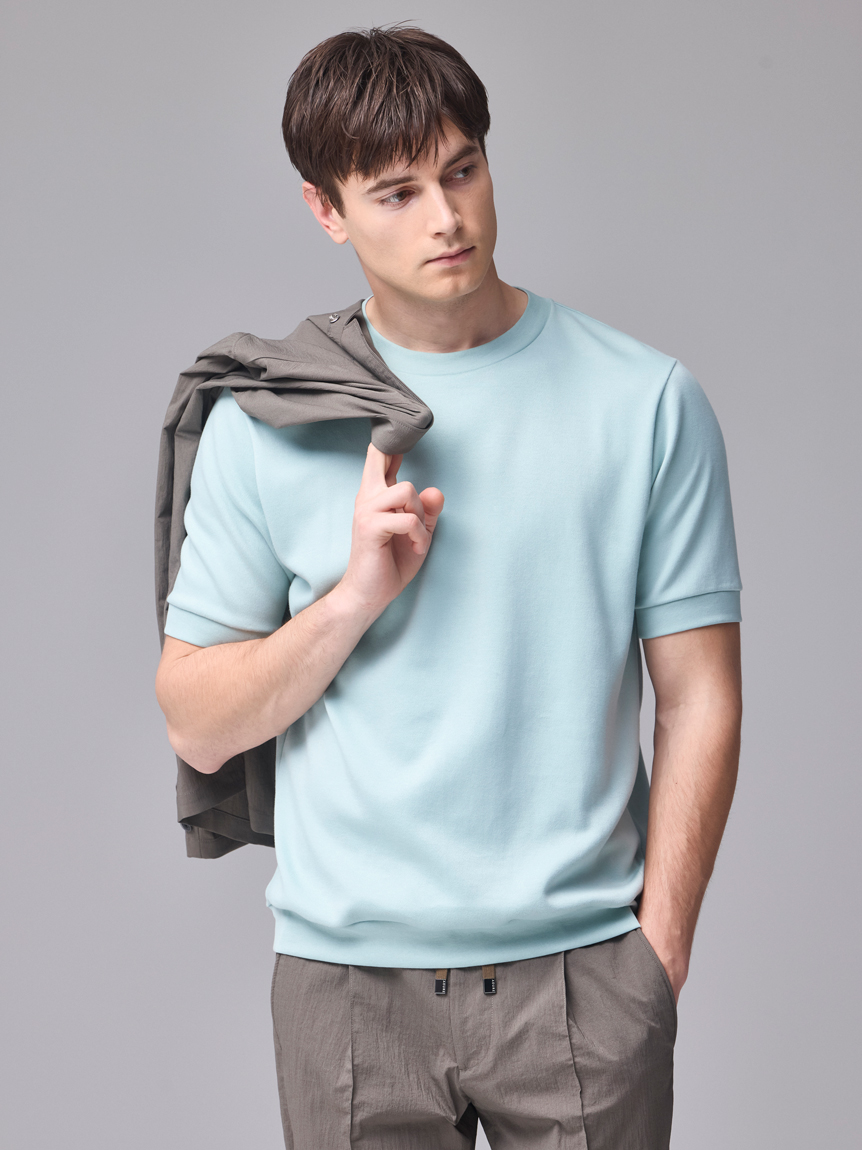 The First Class】JNJ ミルフィーユコットン SS(カットソー＆Tシャツ