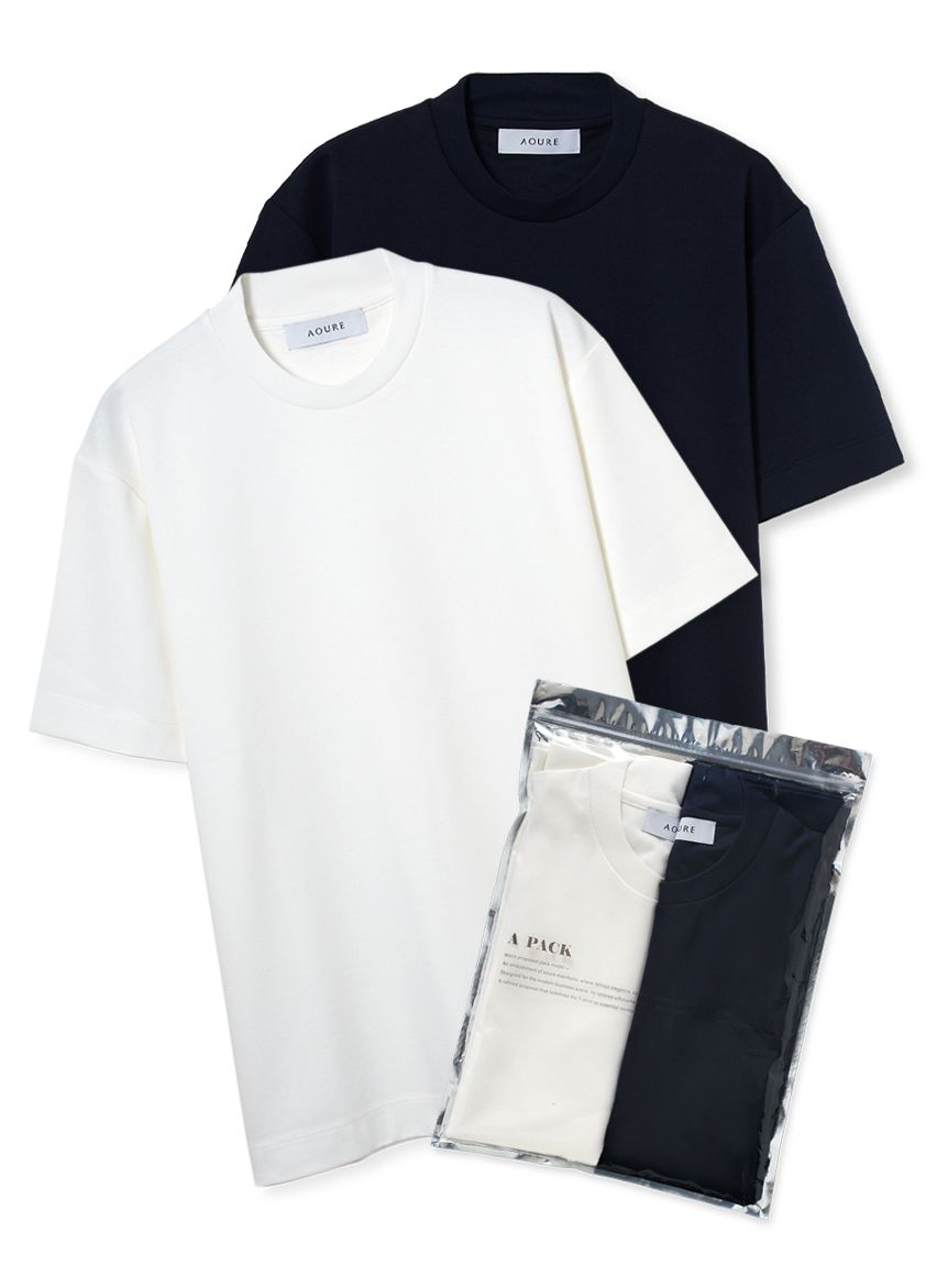 A PACK】 BUSINESS PACK T-SHIRT (2枚組)(カットソー＆Tシャツ