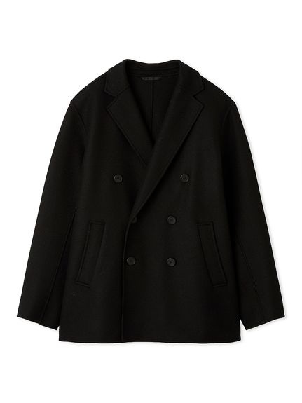 最終価格！新品未使用AOUREマッドシャイン４パッチシャツアウターネイビーL マッドシャイン4パッチシャツアウター(ブルゾン)｜アウター