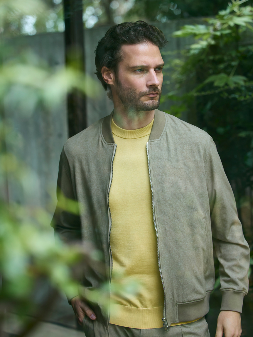 AOURE 4SEASONS BLOUSON MA-1 LGRY.Mサイズ ブルゾン｜AOURE（アウール）の通販サイト 【公式】