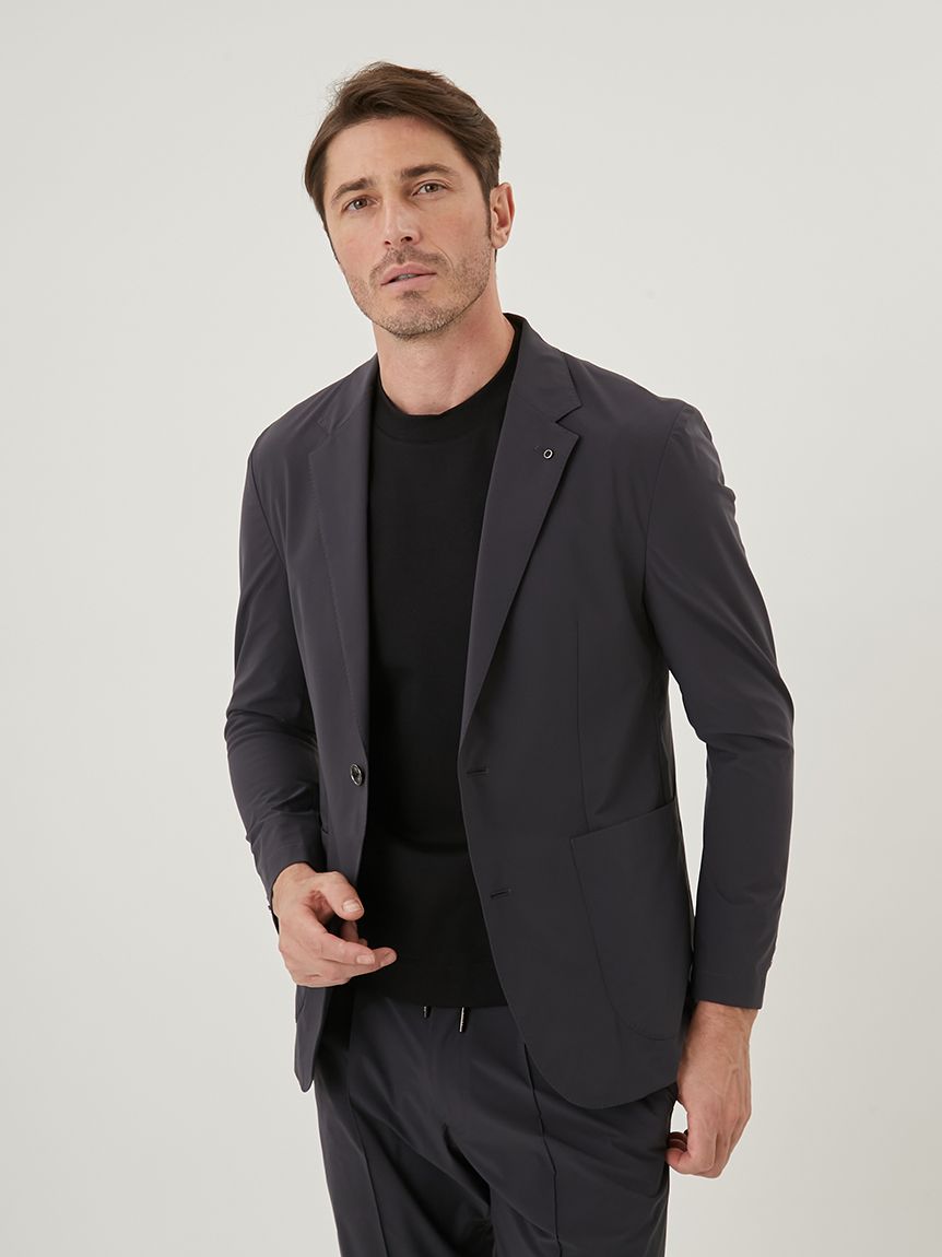 ポリエステルストレッチ SETUP JACKET(ジャケット)｜アウター｜AOURE