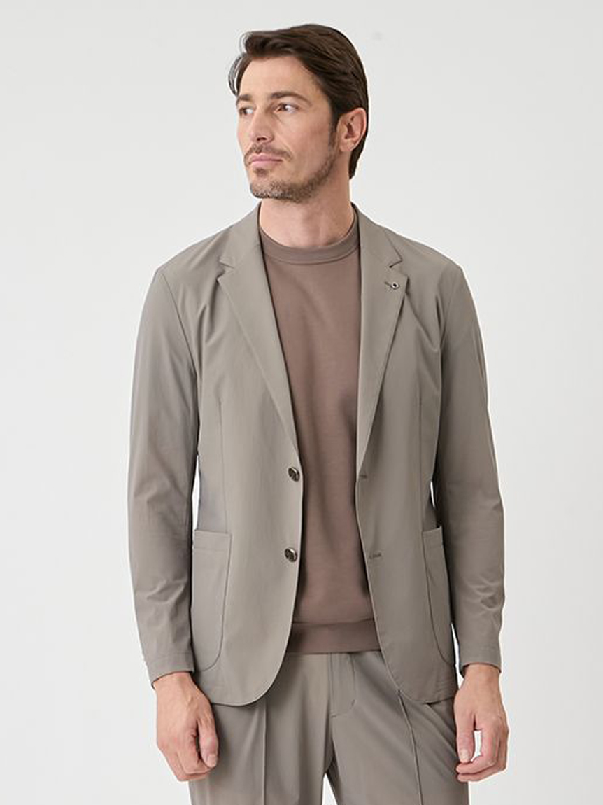 CREPE WEAVE SETUP JACKET