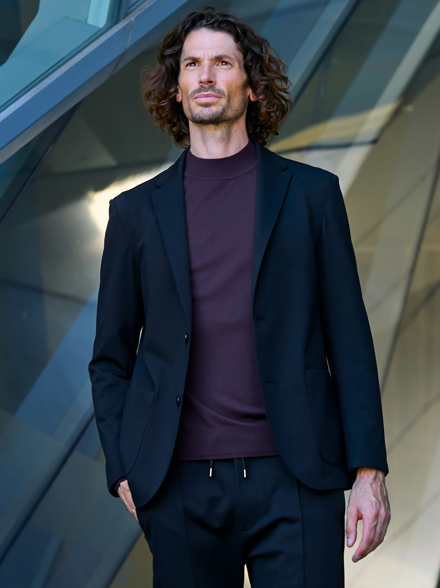 HG W/JERSEY SETUP JACKET(ジャケット)｜アウター｜AOURE（アウール