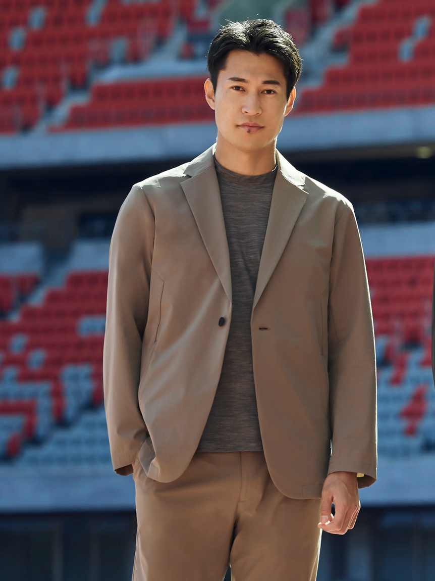 Mizuno | AOURE】DYNAMOTION FIT SETUP JACKET(ジャケット)｜アウター