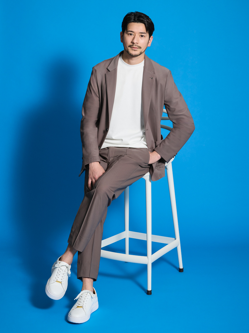 【接触冷感】【ONLINE限定】【SETUP】A-CONDOTION SUIT