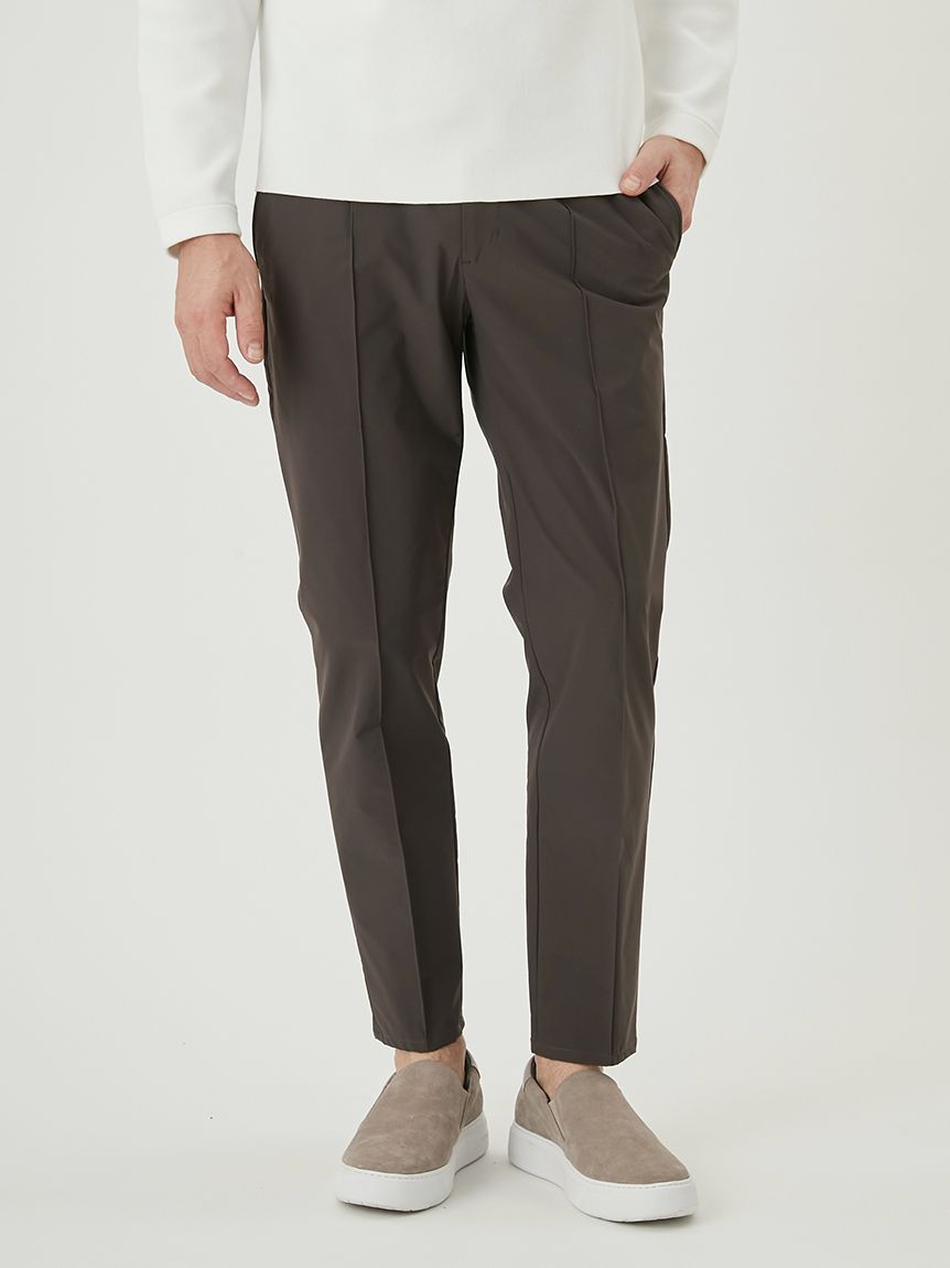 AOURE MALPENSA アウール　マルペンサ　パンツ　スラックス MALPENSA PANTS PLEATS TECH TWILL(ロングパンツ)｜ボトムス