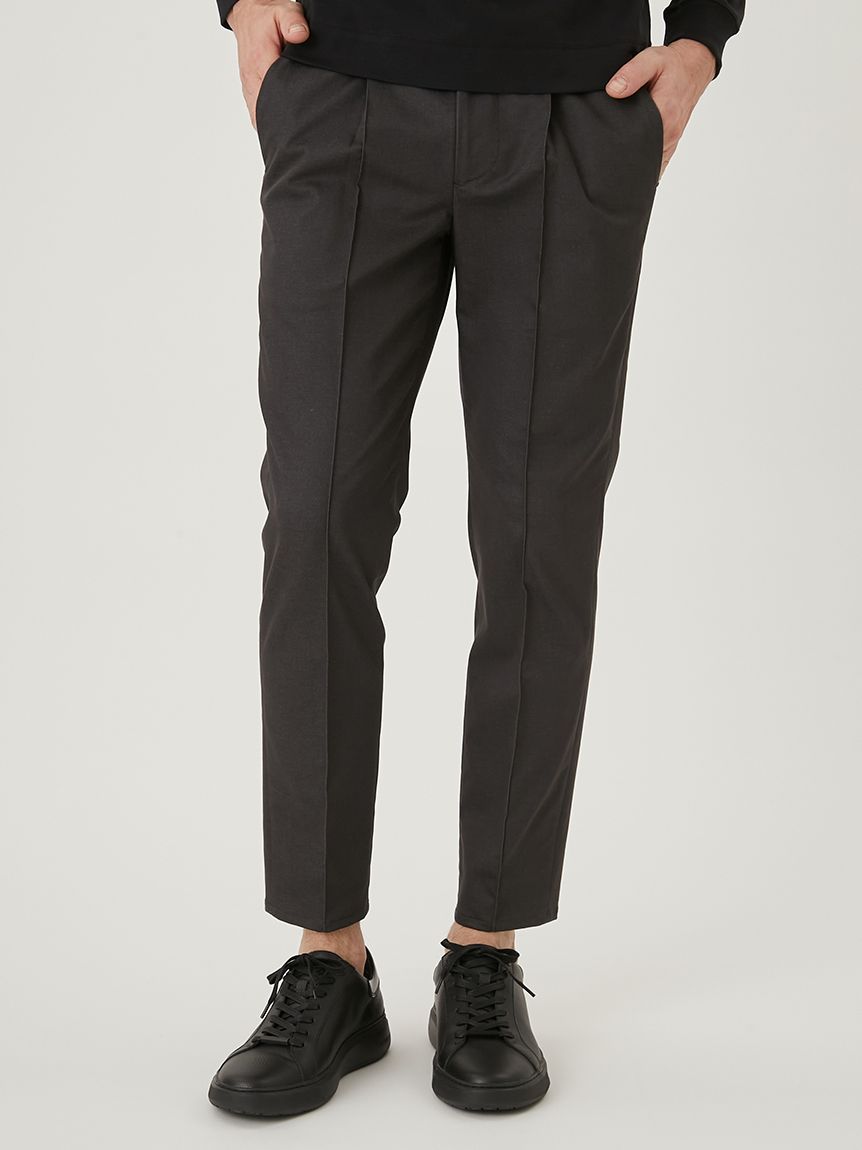 や*ぬ様 AOURE マルペンサ黒M THE FIRST CLASS】 MALPENSA PLEATS(ロングパンツ)｜ボトムス