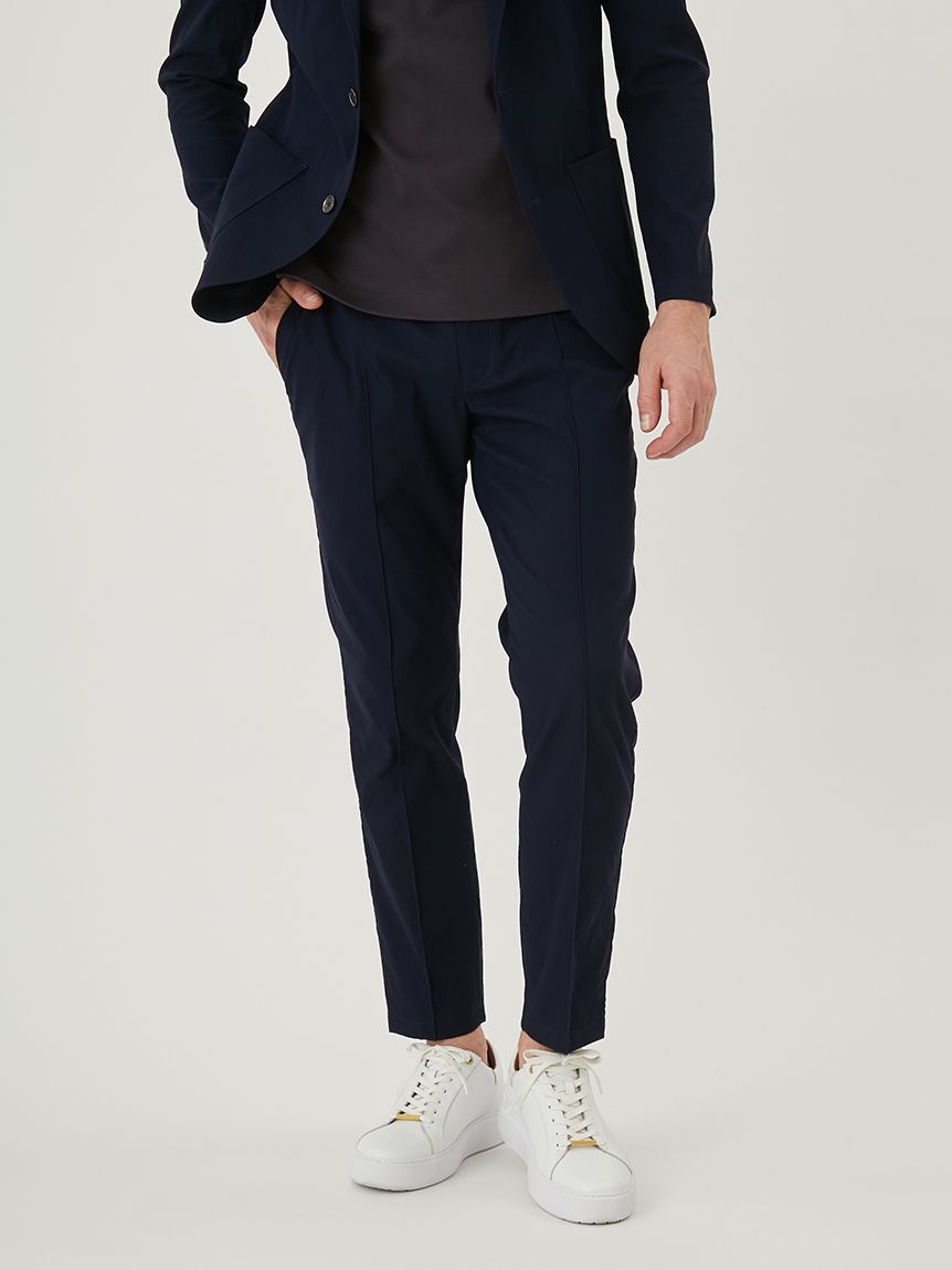 AOURE アウール ＭＡＬＰＥＮＳＡ　セットアップ 上下セット ネイビー L AOURE アウール MALPENSA セットアップ 上下セット