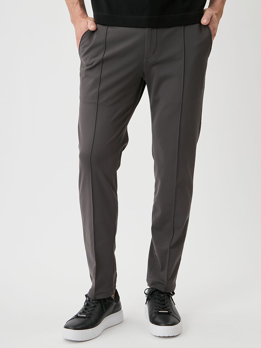 アウール　AOURE グレー　セットアップ MALPENSA SUMMER SETUP PANTS（スラックス）｜AOURE（アウール