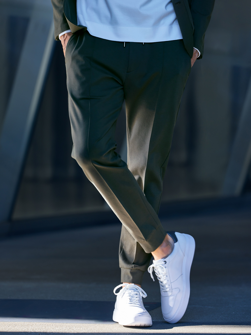 Aoure M ブラックスラックス AOURE スラックス MALPENSA SUMMER SETUP PANTS メンズ