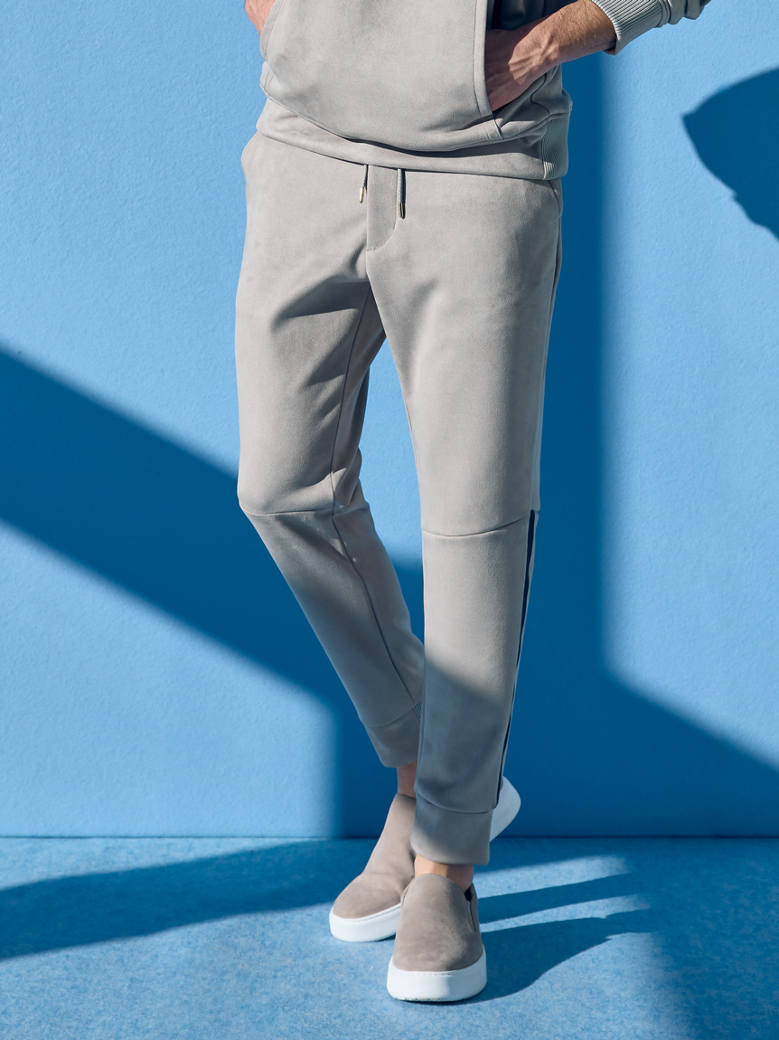 AOURE ジャージーリブパンツ　黒　Ｌサイズ AOURE（アウール）の「W JERSEY RIB PANTS（その他