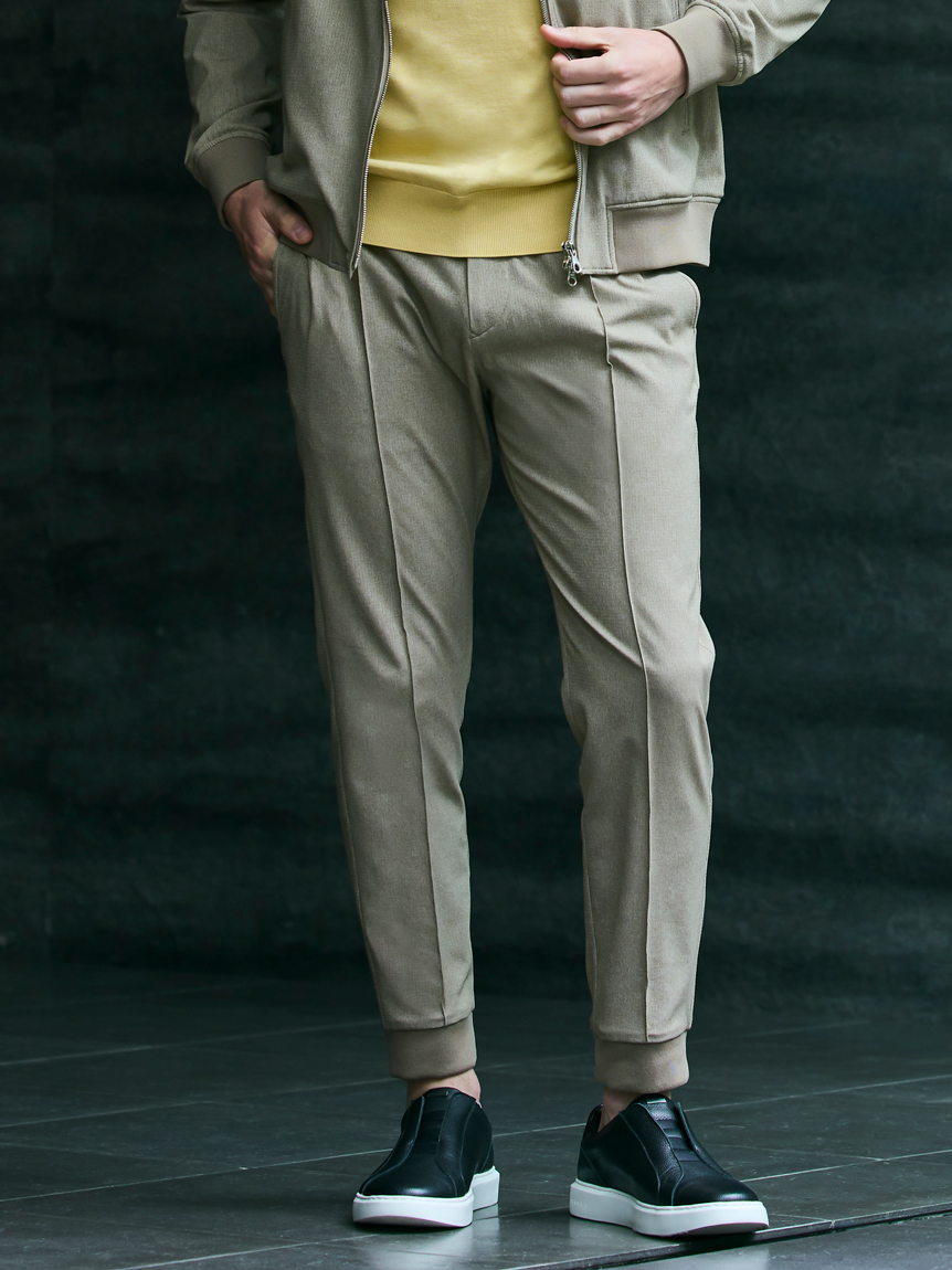 F.DOTTI プレーン リブパンツ