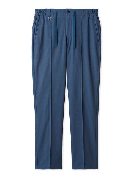 □ AOURE アウール ストレッチウォームパンツ センタープレス 49188 AOURE（アウール） スラックス 「MALPENSA」EX 4SEASONS ピンヘッド