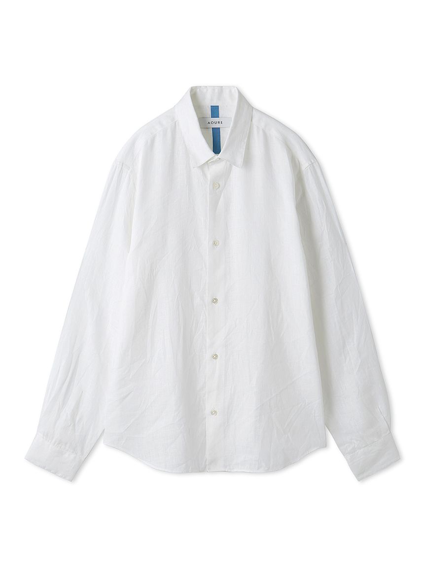 リネンベーシックシャツ(シャツ)｜トップス｜AOURE（アウール）の通販