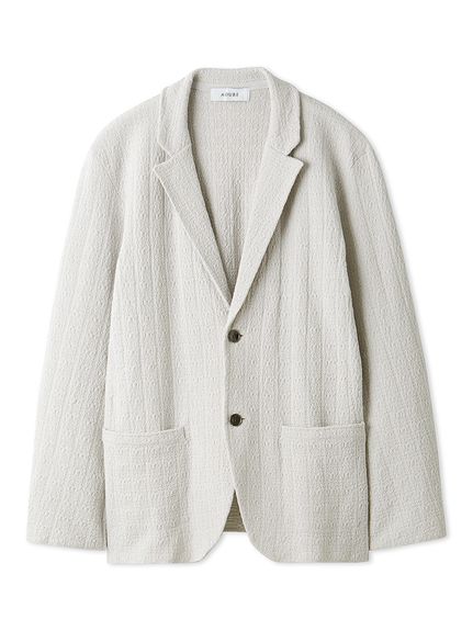 クリンプニットジャケット