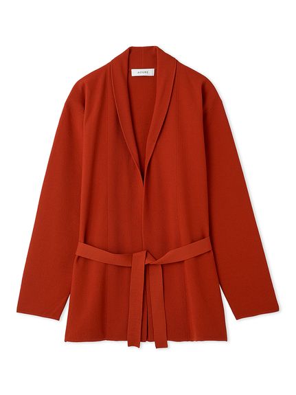 Lサイズ【期間限定♥】アウール　カーディガン　黒　¥7800↓ BIG SILHOUETTE CARDIGAN[品番：AZLW0020255]｜AZUL BY MOUSSY
