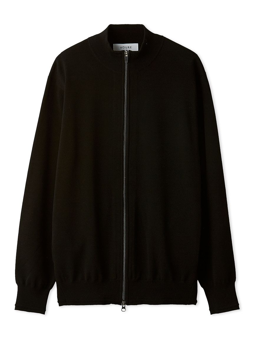 ミラノリブニットブルゾン(ブルゾン)｜アウター｜AOURE
