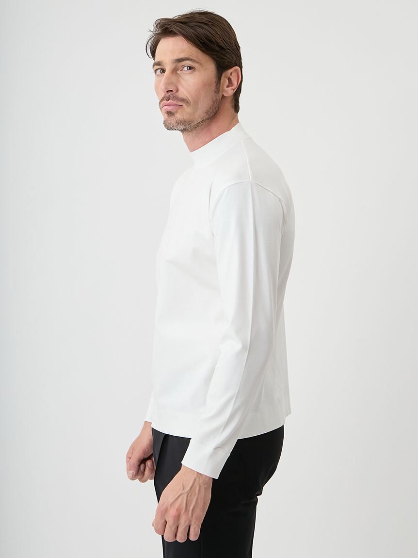 PABLO モックネック ロングスリーブ(カットソー＆Tシャツ
