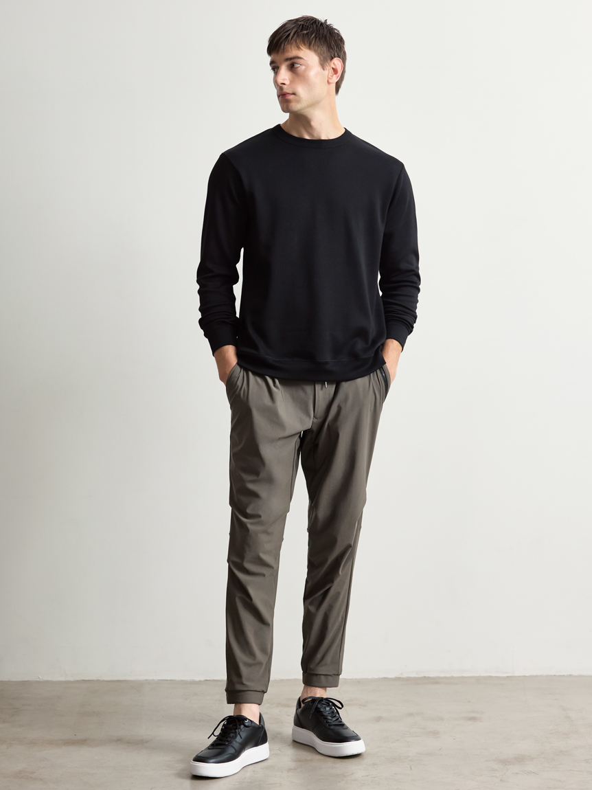 The First Class】【JAPAN NJ】 ミルフィーユコットン LS クルーネック