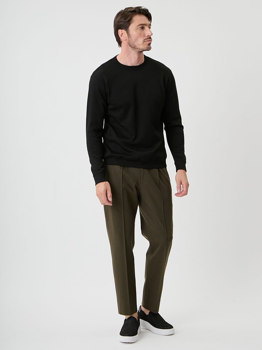 The First Class】【JAPAN NJ】 ミルフィーユコットン LS クルーネック