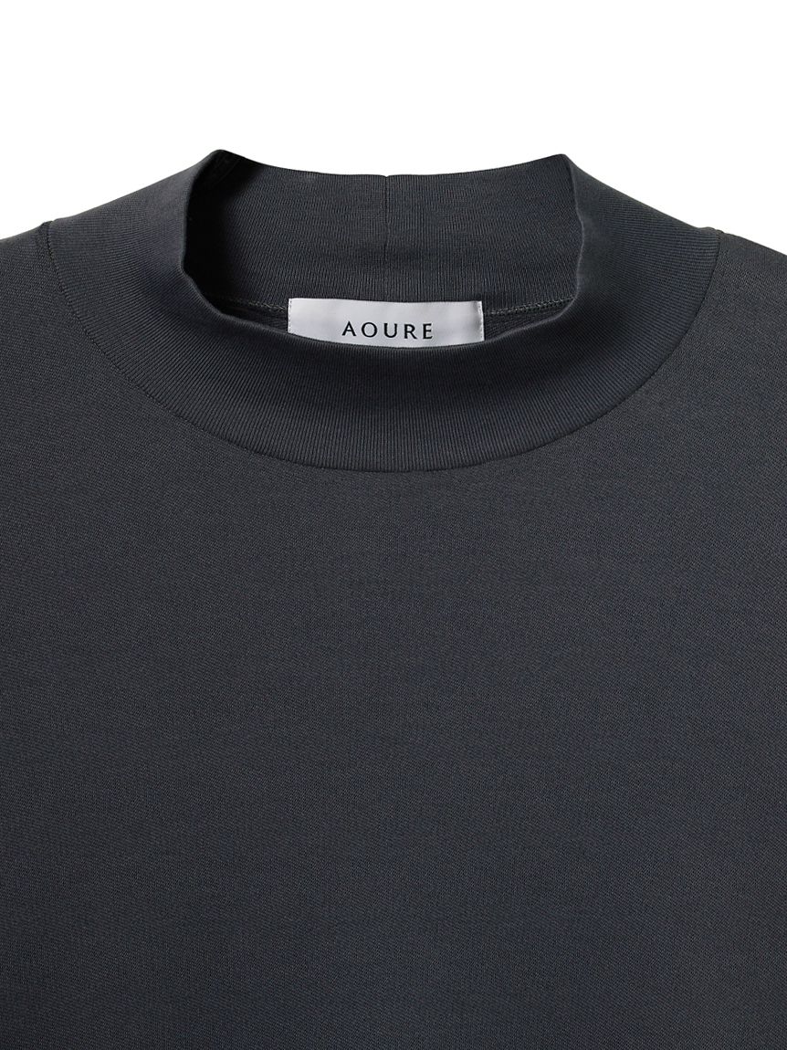 JAPAN NJ】 ミルフィーユコットン LS ハイネック(カットソー＆Tシャツ