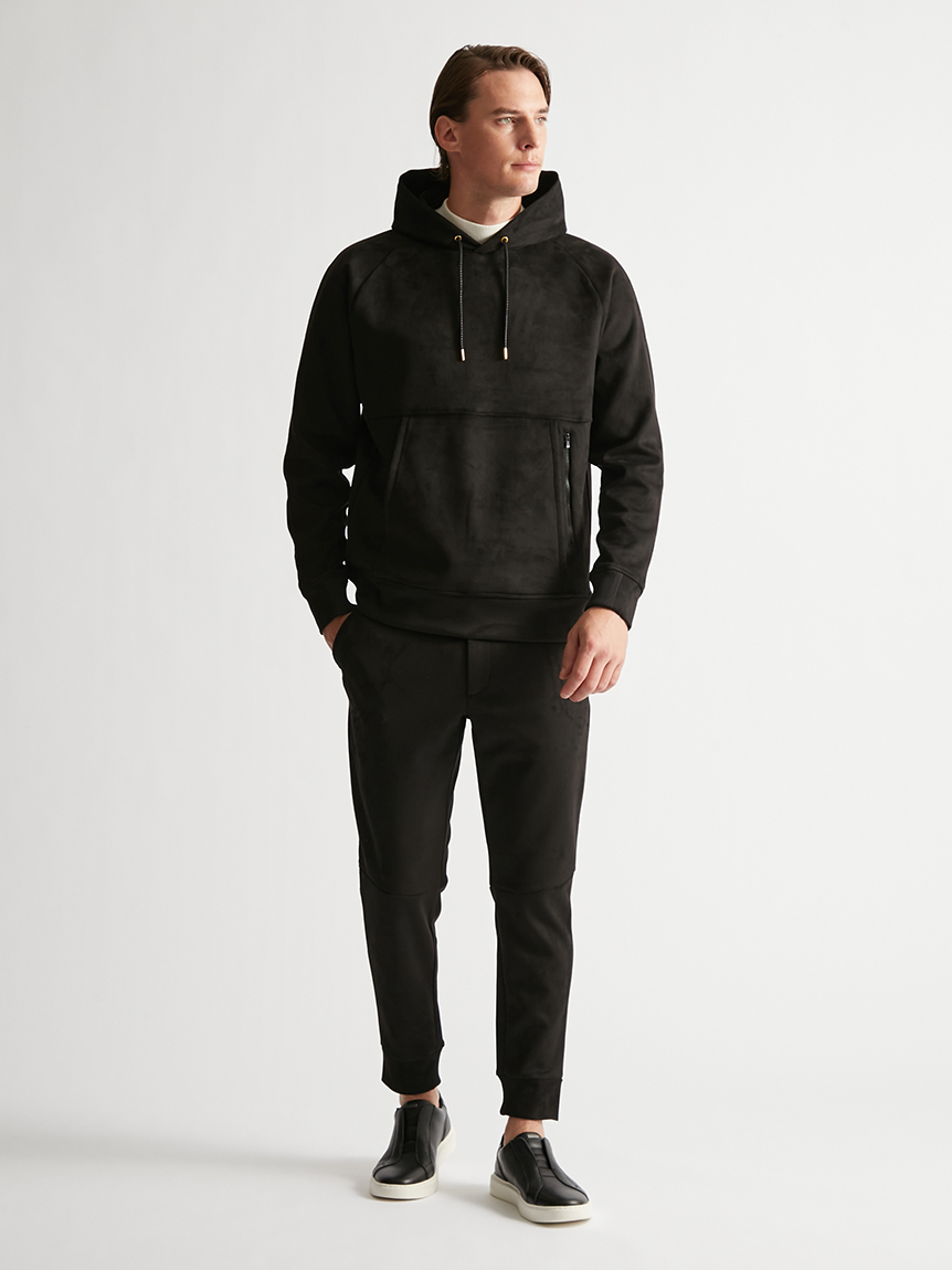 AOURE 24AW フェイクスエード ライダース ジャケット 黒 M アウール AOURE 24AW フェイクスエード ライダース ジャケット 黒 M アウール