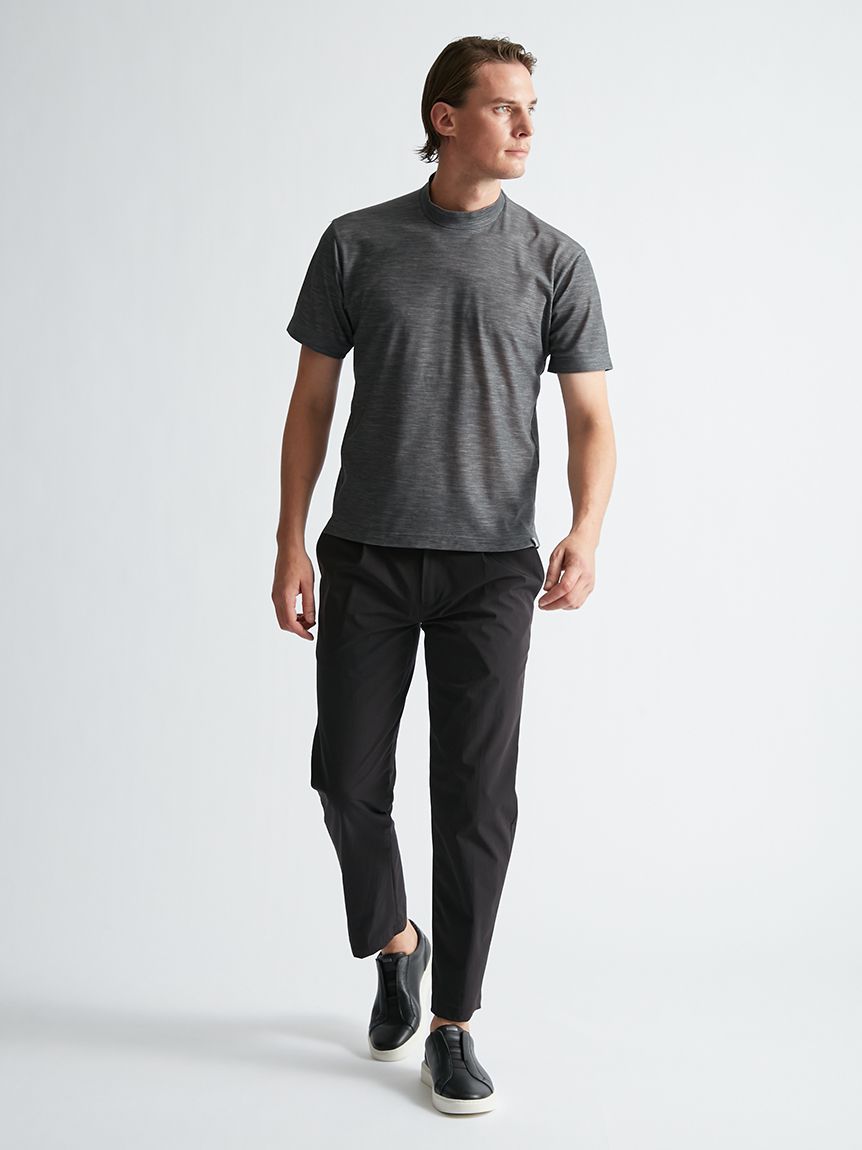 Mizuno | AOURE】DYNAMOTION FIT MOCK NECK TEE SS(カットソー＆T