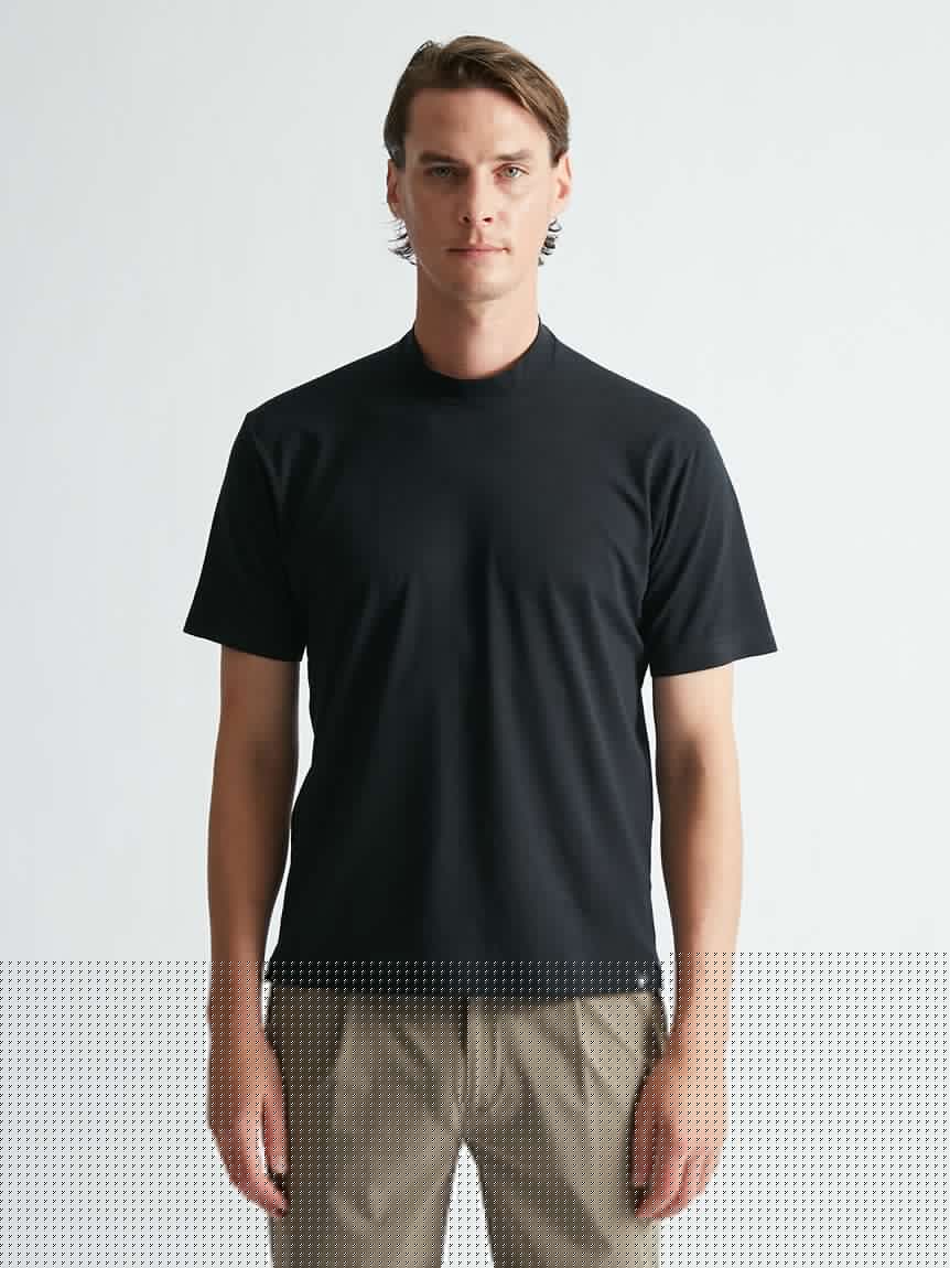 Mizuno | AOURE】DYNAMOTION FIT MOCK NECK TEE SS(カットソー＆T