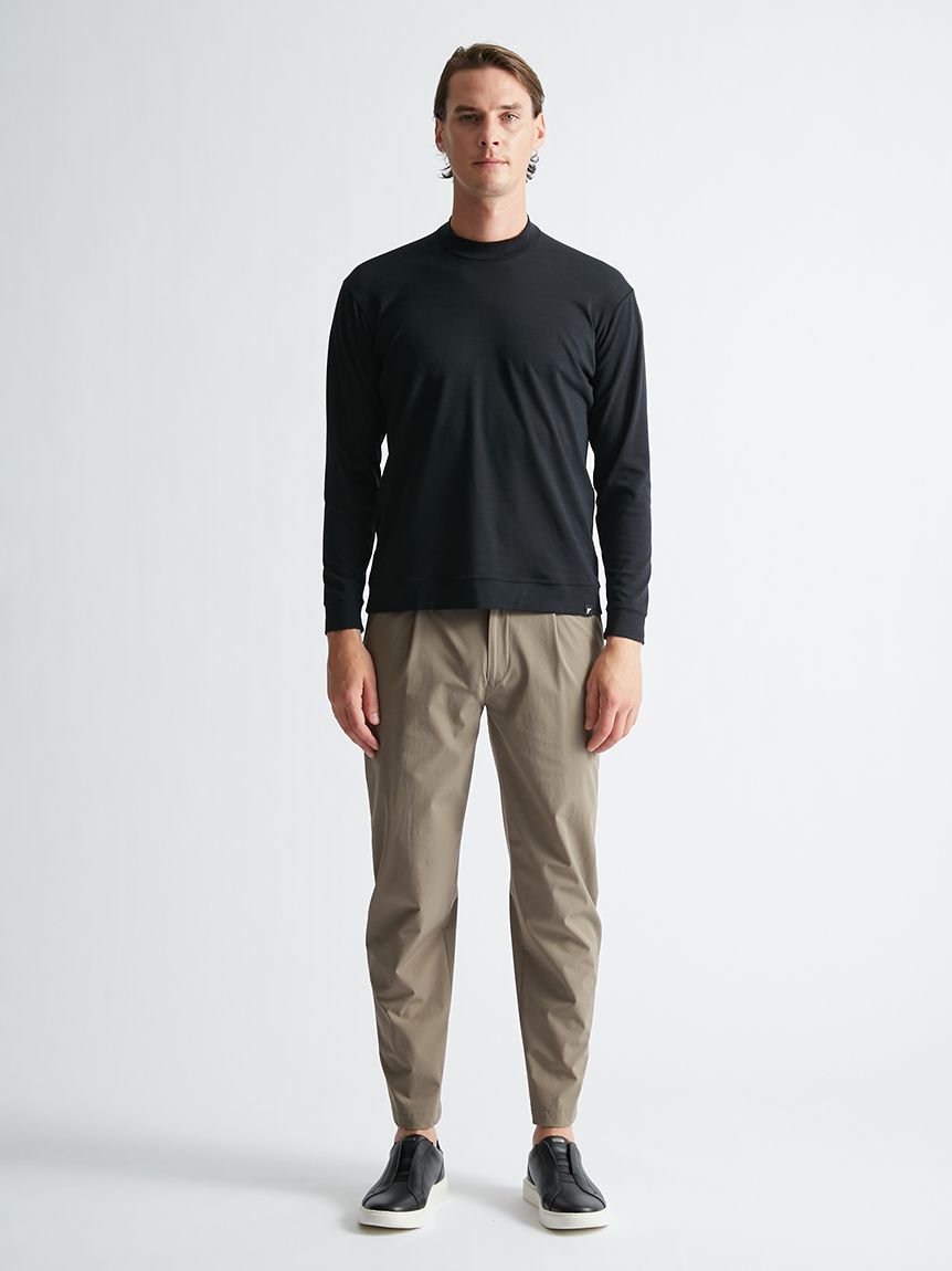 Mizuno | AOURE】DYNAMOTION FIT MOCK NECK TEE LS(カットソー＆T