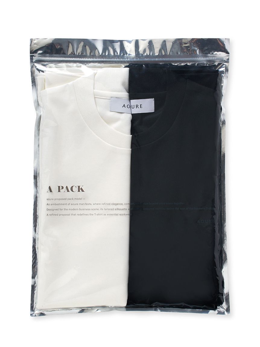 A PACK】 BUSINESS PACK T-SHIRT (2枚組)(カットソー＆Tシャツ