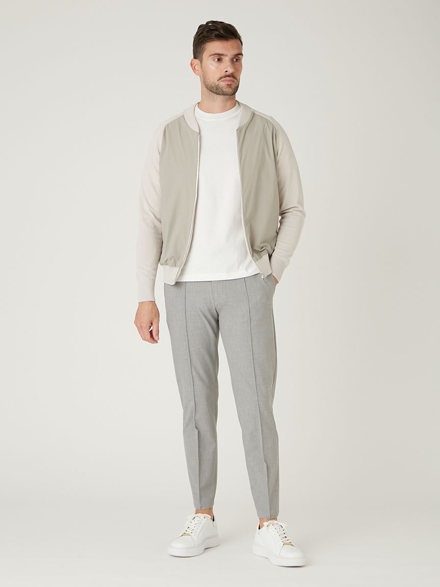 シ*ム様 ニットコンビＭＡ－1ブルゾン ニットコンビMA1 ミリタリーブルゾン(ブルゾン)｜アウター