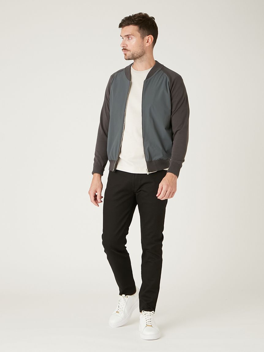 ニットコンビMA1 ミリタリーブルゾン(ブルゾン)｜アウター｜AOURE