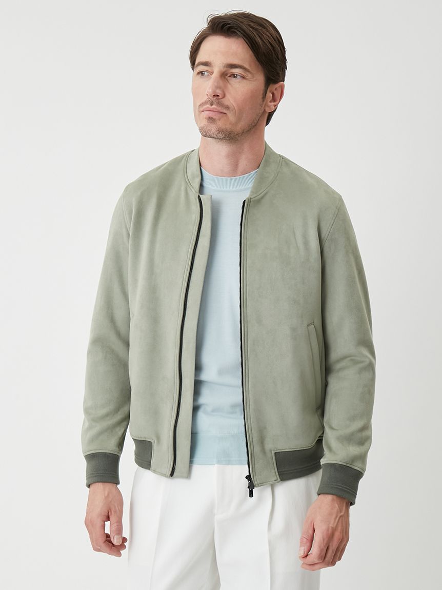 フェイクスウェード MA-1(ブルゾン)｜アウター｜AOURE（アウール）の