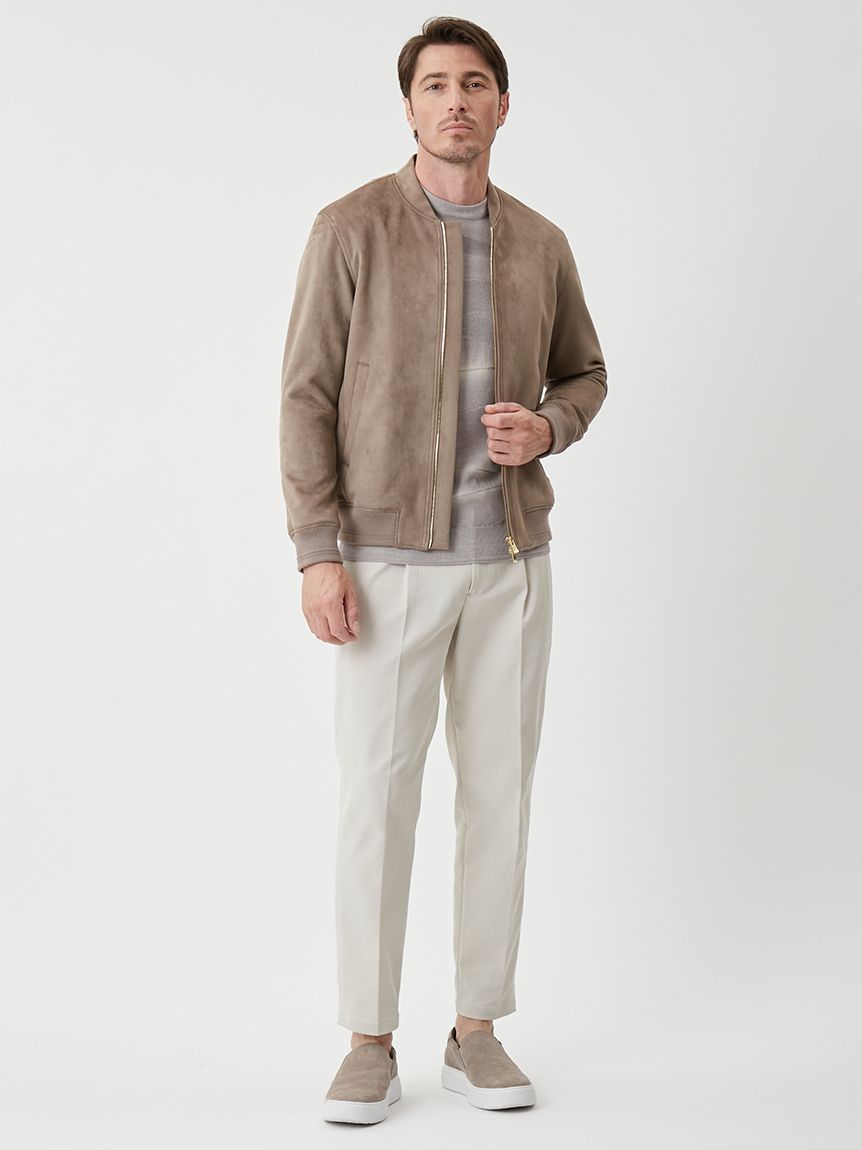 フェイクスウェード MA-1(ブルゾン)｜アウター｜AOURE（アウール）の