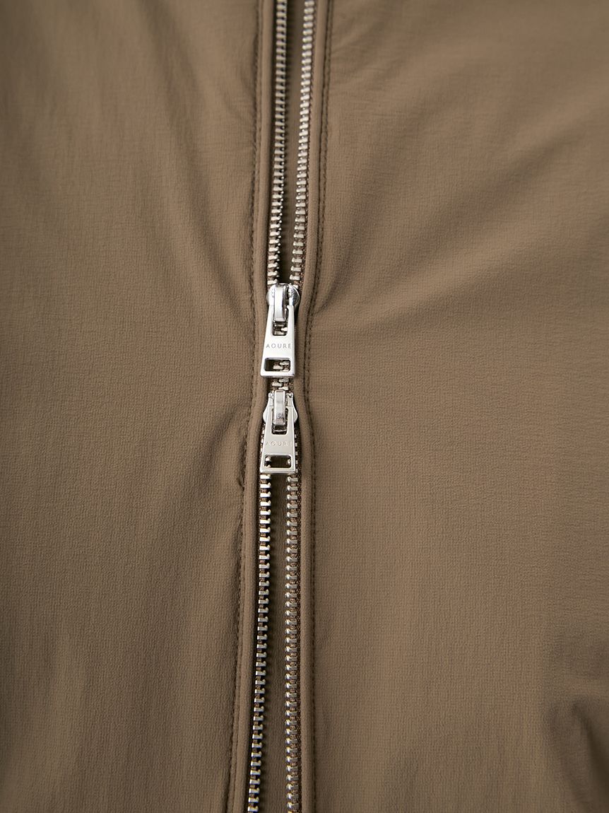 極美品✨FORMO Packable Aline Blouson ベージュ PACKABLE ライダースブルゾン(ブルゾン)|アウター|AOURE