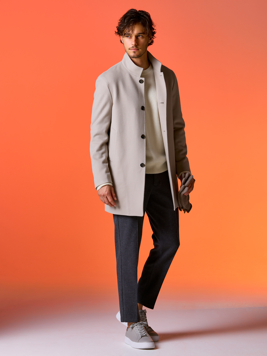 ウールスタンドコート(コート)｜アウター｜AOURE（アウール）の通販