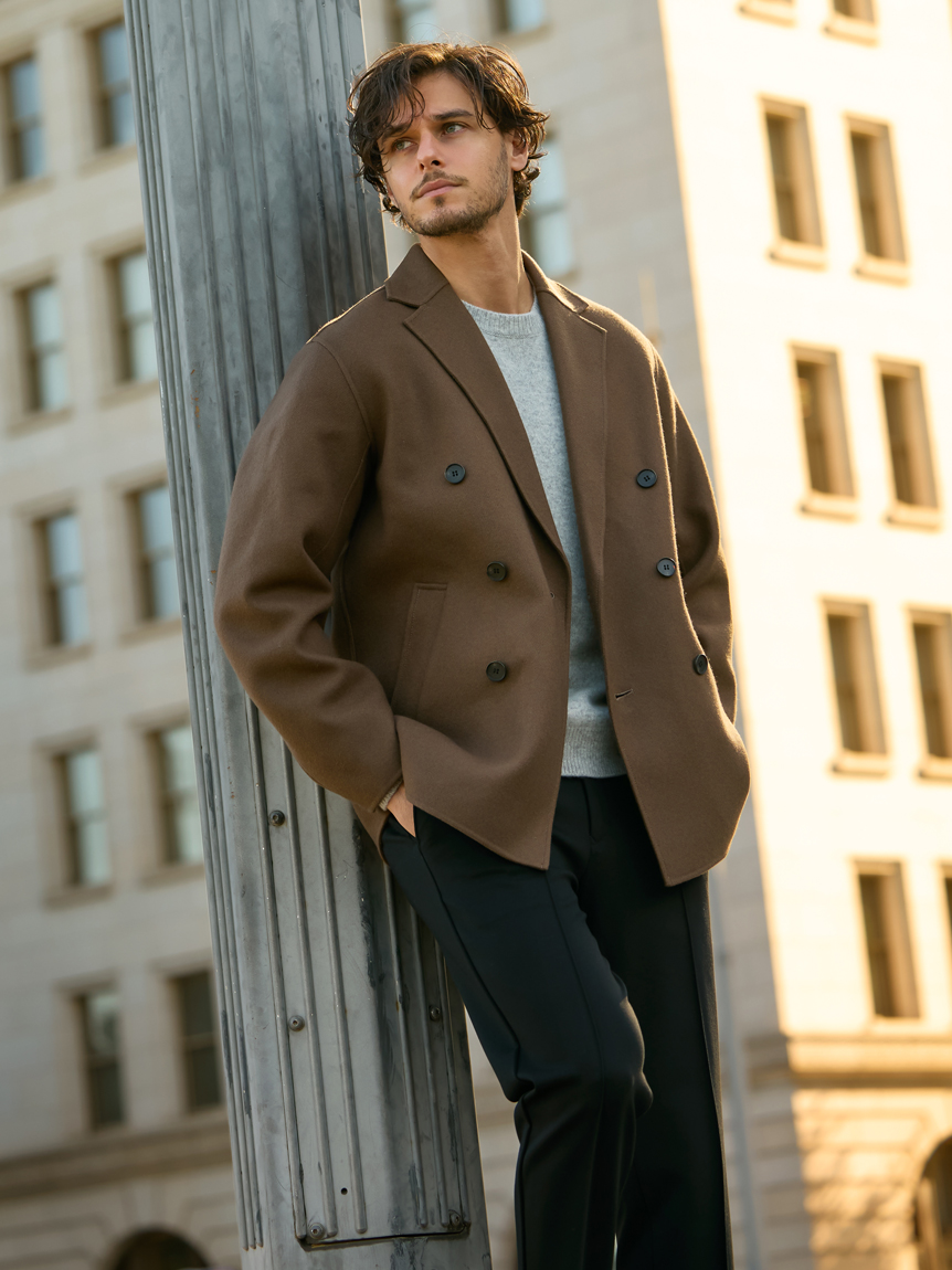 未使用★2024年★ AOURE アウール 秋冬コート イル・ジャッコーネ 戸賀 未使用☆2024年☆ AOURE アウール 秋冬コート イル・ジャッコーネ 戸賀