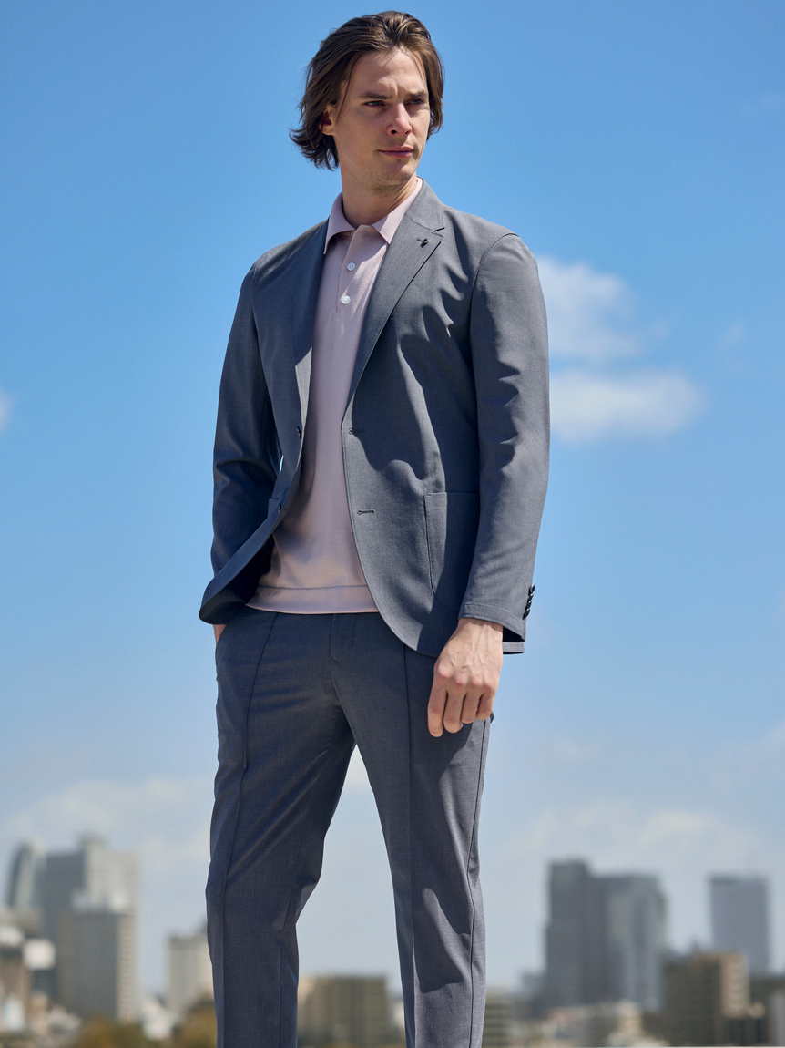 セール 一番安い MALPENSA SUMMER SETUP JACKET(ジャケット)｜アウター｜AOURE スーツ