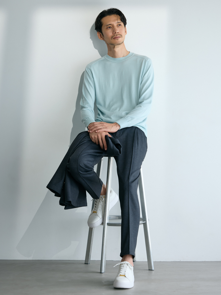 EC LIMITED】グレンチェックジャージスーツ(セットアップ