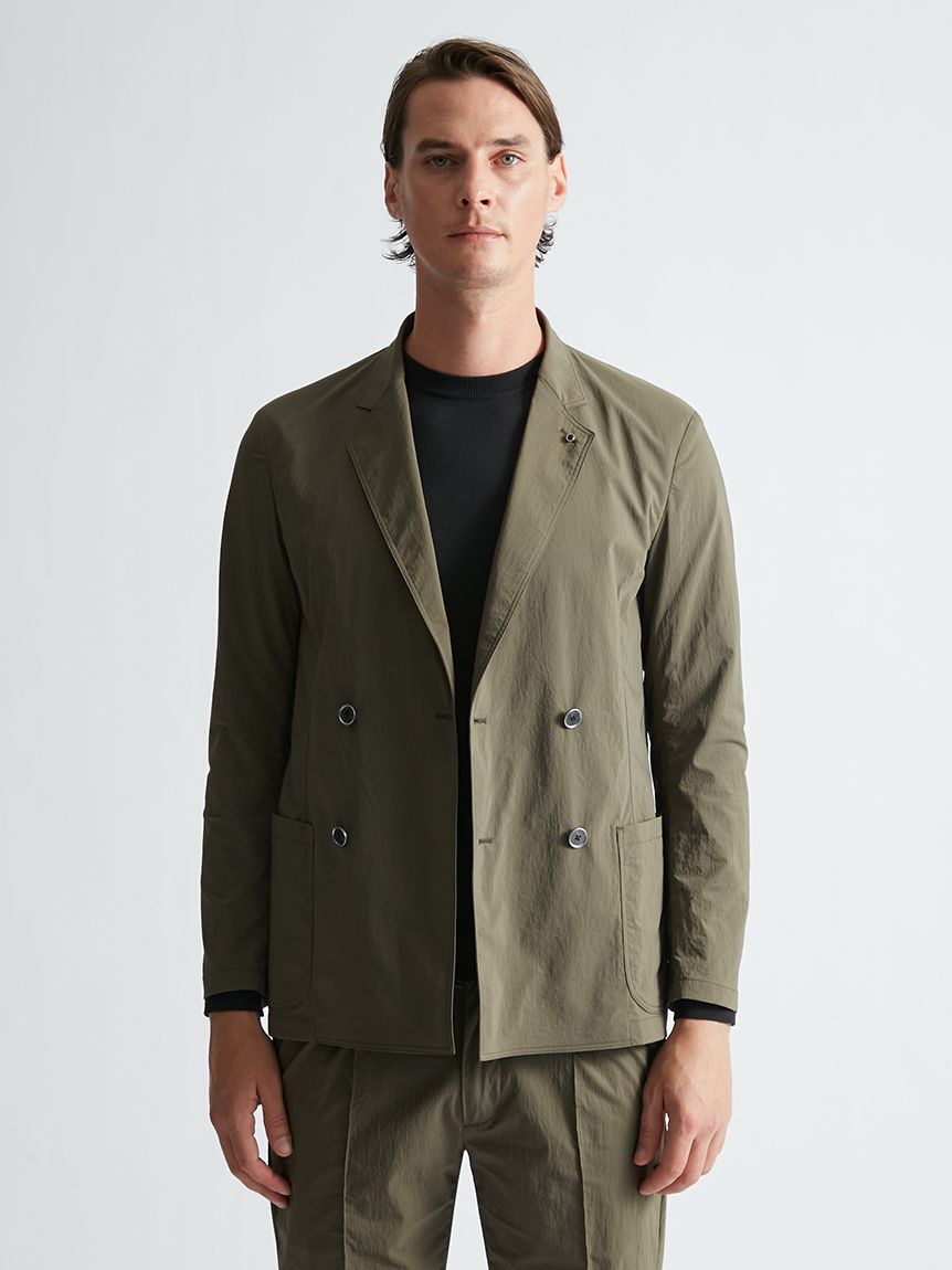 ナイロンストレッチ SETUP JACKET(ジャケット)｜アウター｜AOURE