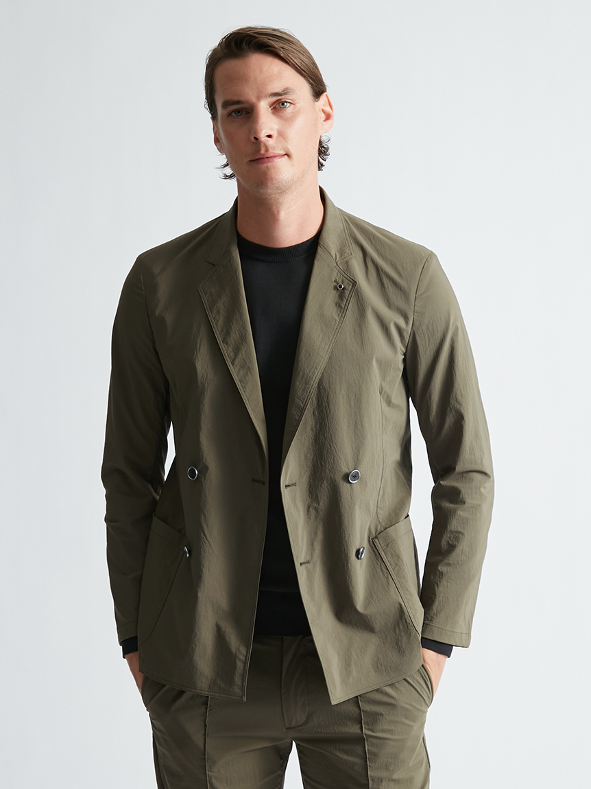 ナイロンストレッチ SETUP JACKET(ジャケット)｜アウター｜AOURE